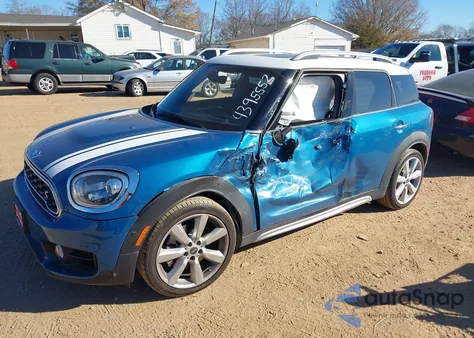 2017 Mini Countryman Cooper S из США, поврежденный, VIN WMZYT3C38H3D98332